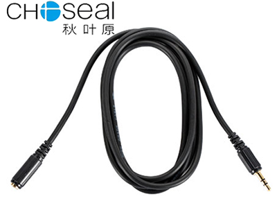 秋叶原 音视频线黑色1米 Q344T1