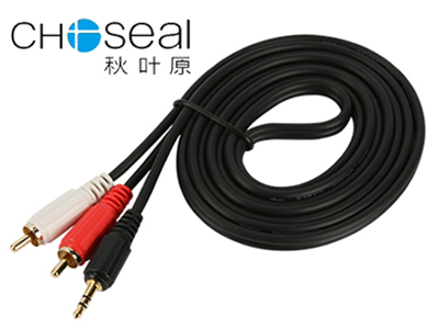 秋叶原 音频线黑色1米 Q304T1
