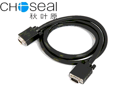 秋叶原 VGA(3+4)线黑色1.5米 Q505T1D5