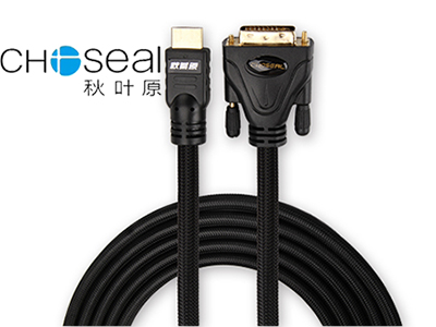 秋叶原 DVI/M(24+1)转HDMIA/M线 12米Q609T12H