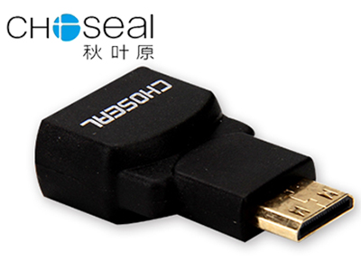 秋叶原 HDMI A/F转HDMI C/M 音视频转换器黑色Q943