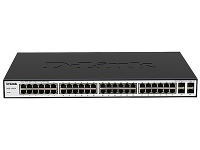 D-Link DGS-1052X  端口：48个千兆电口+4个万兆光口，背板带宽：176G，包转发速率：130.9M，尺寸：443x267x44mm（铁壳），标准机架型，电源：交流100-240V内置电源，非网管交换机