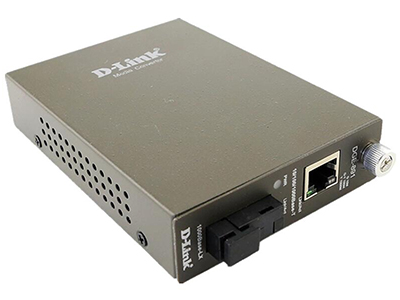 D-Link DGE-891/A  10/100/1000Base-T to 1000Base-LX 单模单纤1310/1550nm,20km、SC接口，可单独使用或搭配DMC-1100