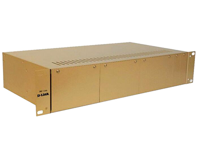 D-Link DMC-1200  2U机架式光纤收发器机箱(14个插槽),单电源,不支持网管功能，220V AC电源