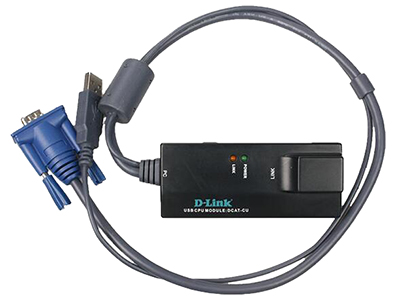 D-Link DCAT-CU  CAT5类KVM设备服务器接口模块，USB接口