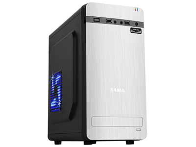 先马SAMA 梦想家1 精品小机箱  支持M-ATX主板/支持光驱安装/双SSD/支持32CM长显卡/大电源