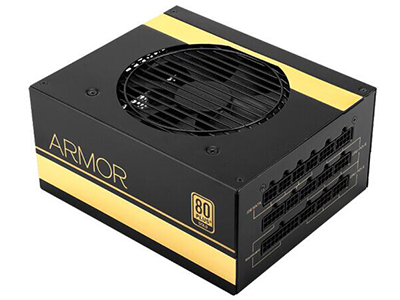 先马SAMA ARMOR 550W电源  额定550W,3C,UL,TUV,BSMI 认证,全能模组电源,固态电容