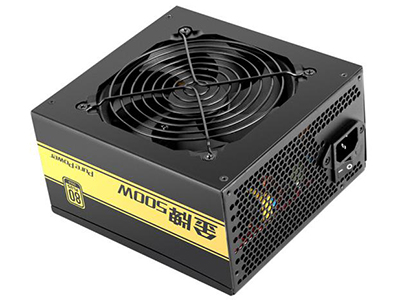 先马SAMA 金牌500W 24K金牌电源  额定功率500W 台式电脑主机箱电源 80PLUS金牌/全电压/LLC谐振电路/固态电容/三年质保