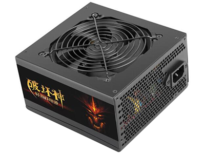 先马SAMA 破坏神550 游戏电源  额定400W/宽幅设计/单路+12V输出/背线