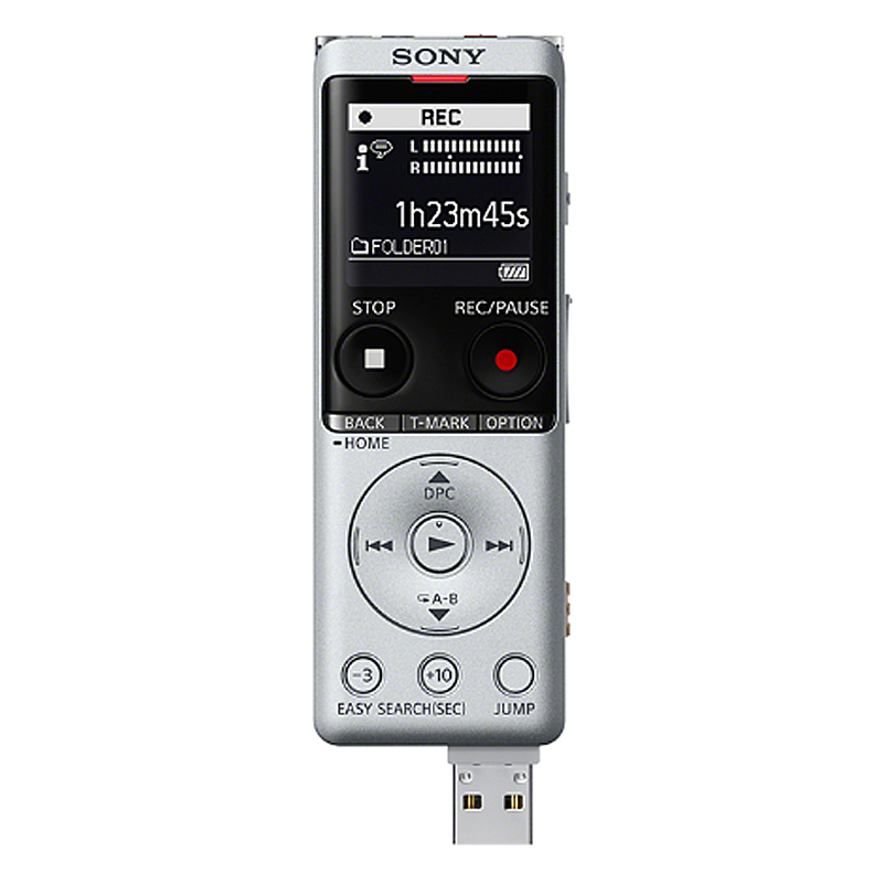 Sony/索尼录音笔ICD-UX575F 16G专业高清降噪上课用学生随身听播放器