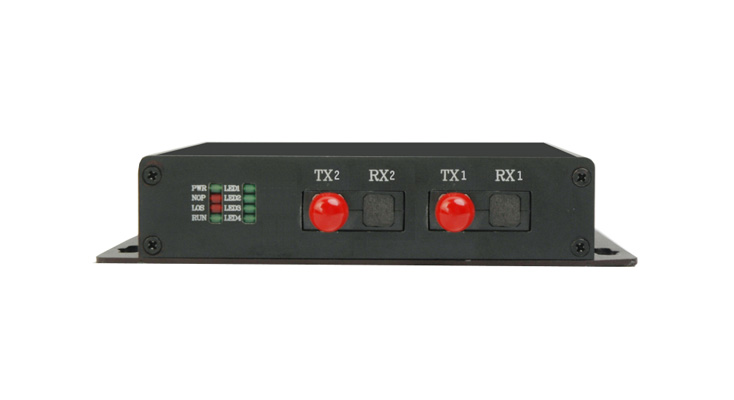 HJ-ICR08DF(實現E1接口與標準RS232/422/485接口之間的物理層轉換,為網絡中不同接口設備之間的通信提供安全、無縫連接。提供1～8路RS232/422/485異步數據接口。支持光纖接口1+1備份）