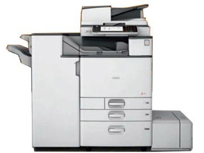 基士得耶  DSc 1230ex  彩色复印机 0.1寸大尺寸SOP智能触摸屏，内置V4.2安卓系统
内置1.33GHz高速英特尔处理器
打印速度分别达到每分钟30页（黑白）/每分钟30页（彩色）
最大打印分辨率为4,800dpi×1,200dpi
选购250页双面同步扫描自动送稿器，双面扫描速度最高可达到180页/分钟（300dpi）
标配2GB内存+2GB SOP系统内存，250GB硬盘
预热时间仅需要25秒
首页输出时间为4.6秒（黑白）/7.1秒（彩色）