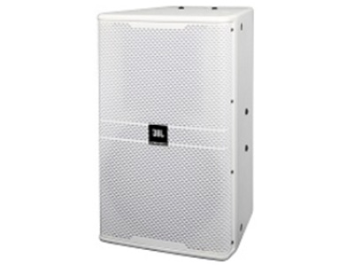 JBL KP4010-WH 10寸专业娱乐音响（白色） 主要特点:10高效能的低音单元1.5英寸环形聚乙烯振膜压缩高音单元箱体采用15 mm桦木夹板制作，表面经黑色耐磨喷漆处理70 x 100 覆盖角设计，具有均匀且平滑的轴向和偏轴...