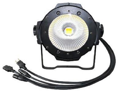 辛德瑞  GC-COB150G  COB面光灯 电源	AC100-240V
功率	/
光源	led光源
功能	
型号：GC-COB150G

控制	DMX512，主从，声控
特点	可调色温
产品尺寸	/
重量	3.5KG
