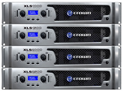 皇冠  功率放大器 XLS 1000 Crown 的 XLS DriveCore™ 系列功放能完全符合高性能，先进技术及高效扩声系统的标准。这一切要归功于智能化的 PUREBAND™ 分频系统和 Peakx ™ 限幅器