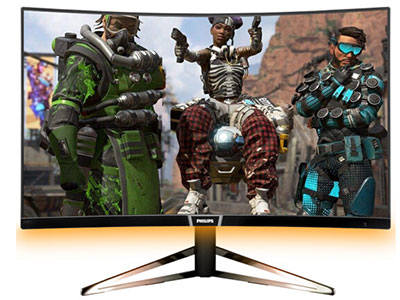 飞利浦   278M6FJMB（曲面/2K/144HZ)电竞  27英寸 升降曲面 2K高分 144Hz 广色域 可壁挂 游戏电竞吃鸡显示器 HDMI 