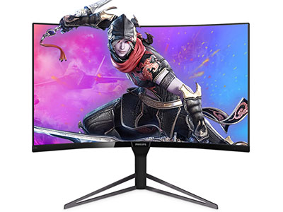 飞利浦  278M6QJEB(曲面/144HZ) 电竞 27英寸 猛腾 1800R曲面 144Hz/FreeSync 广色域 游戏电竞吃鸡显示器 可挂壁 HDMI 