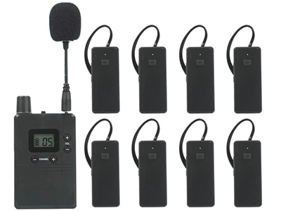 比西特 无线讲解器 一对多同声传译系统接待参观导游团队蓝牙讲解耳机 