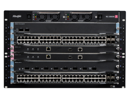 锐捷 RG-S8600系列高密度多业务IPv6核心路由交换机