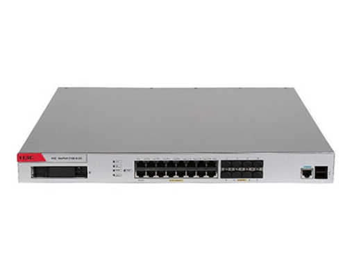H3C F100-A-G3 防火墻 15GE+8SFP+1管理+1個接口擴展槽，1硬盤擴展；帶機量1200；內置雙電源，自帶100條SSL VPN