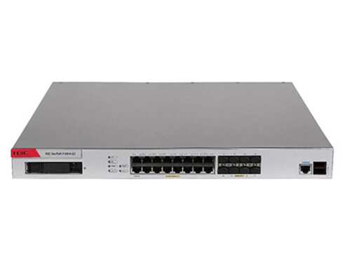 H3C F100-E-G3 防火墻 15GE+8SFP+1管理+1個接口擴展槽，1硬盤擴展；帶機量1500；單電源，自帶100條SSL VPN