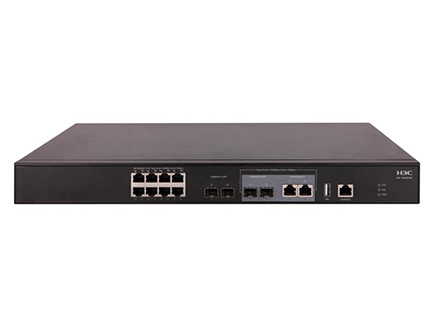 H3C EWP-WX3010H 無線AC控制器 64AP 12端口千兆(8 PoE Plus+2 SFP+2 SFP Combo)