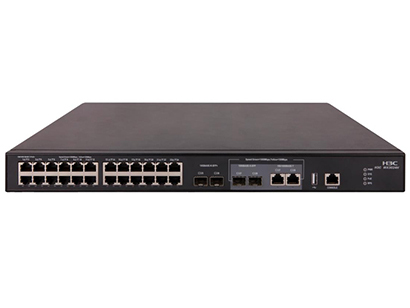 H3C EWP-WX3024H 無線AC控制器 128AP 28端口千兆(24 PoE Plus+2 SFP Plus+2 SFP Combo)