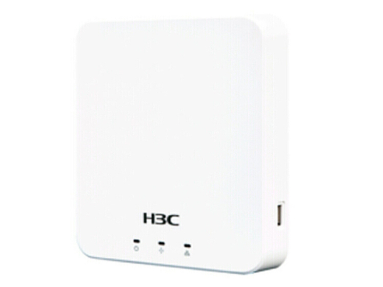 H3C EWP-WAP722E 無線AP 11ac 雙頻雙流大功率2GE+1USB自帶POE注入模塊和電源，建議接入終端30-50個