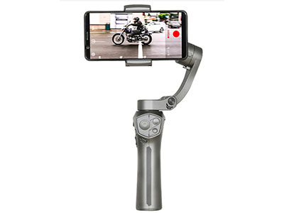 百诺  P1手机稳定器vlog视频直播采访自拍摄像无线充电手持稳定器