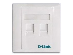 D-link DCTIODMUPOUT 双口墙上型面板 双口信息面板