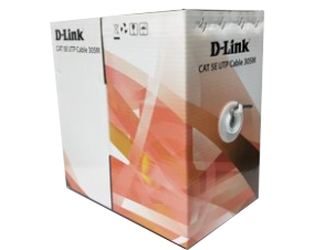 D-link DL-BX-ZJ-CC5EUGY  超五类非屏蔽网线 CAT5E 无氧铜 305米 