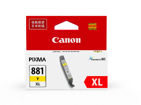 佳能 CLI-881XL Y 独立式墨水盒