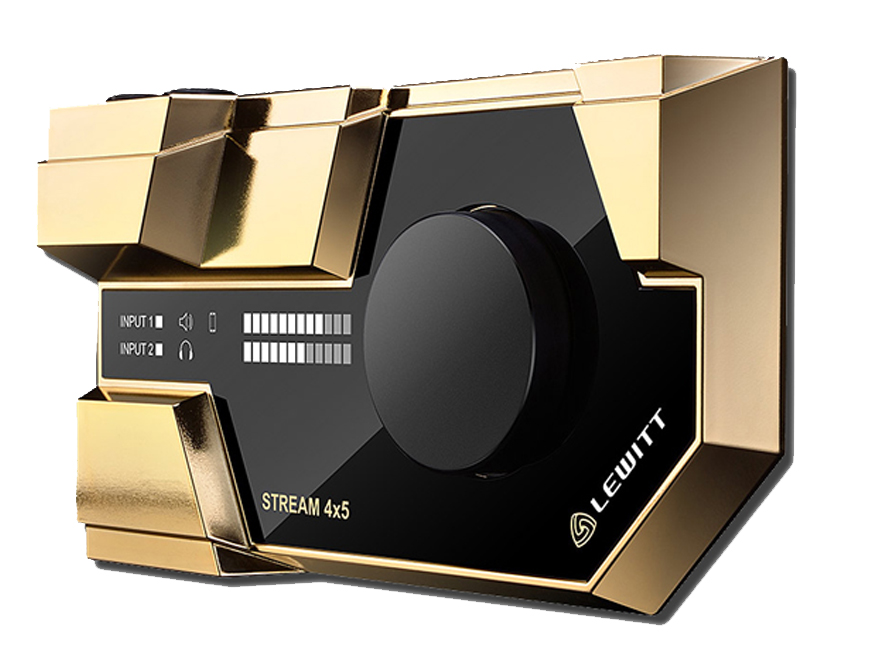 莱维特 STREAM 4X5外置声卡套装台式电脑主播直播K歌录音专用