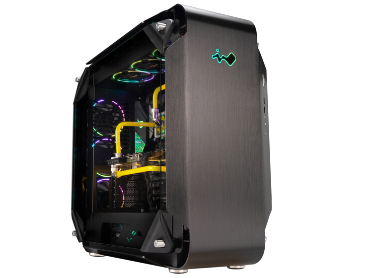 迎广（INWIN） 925黑色 (支持E-ATX主板/可编程RGB灯效/玻璃侧透/铝合金/360冷排/USB3.1Gen2)
