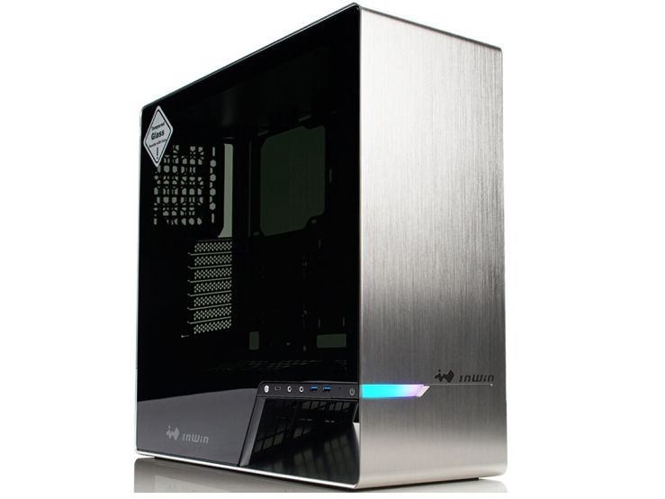 迎广(INWIN) 905 银色电脑机箱（支持E-ATX主板/360冷排/4mm铝合金/钢化玻璃/USB3.1Gen2/ARGB主板同步）
