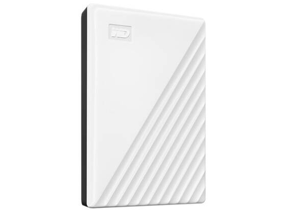 西部数据 WDBPKJ0050BBK/BBL/BRD/BWT 5TB USB3.0移动硬盘My Passport随行版 2.5英寸 白色(密码保护 自动备份)