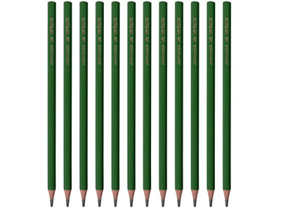 晨光  文具學生綠桿2B鉛筆 考試木桿鉛筆 繪圖書寫鉛筆