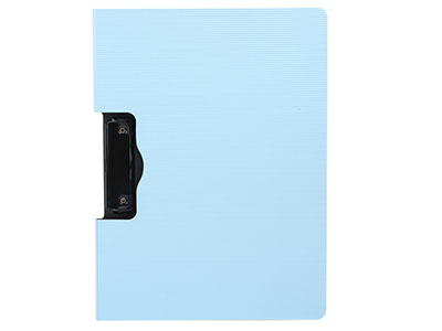 晨光 睿智系列A4藍色橫式書寫板夾 加厚硬文件夾墊板