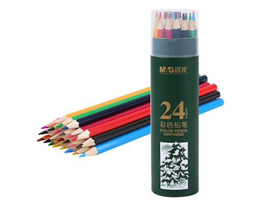 晨光   文具24色木質彩鉛 兒童繪畫彩色鉛筆