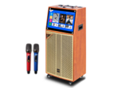 科达  KD-15C	15寸低音 （带DSP）   （带直播） *输出功率：40W/60W/80W-300W                                *双系统安卓系统+KTV系统                   *显示屏：19寸高清触摸钢化显示屏                     *语言点歌/手写点歌/二维码扫码点歌              *内置金属全铝管自动对频U段双咪无线话筒      *10寸/12寸低音喇叭+6.5寸中音+号角高音      *真DSP功能，7种音效均衡器，网红直播功能                   