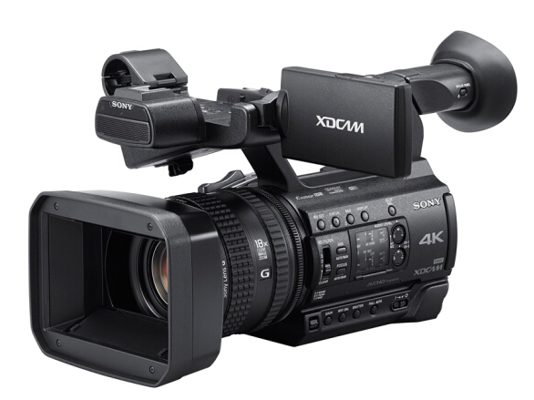 索尼（SONY） PXW-Z150 专业高清摄像机 手持式4K 广播摄录一体机 高清慢动作拍摄