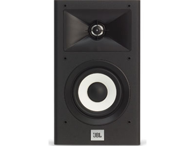 JBL  環繞音箱	A120BLK 多規格自由搭配，靈活度更高,獨有的雙色木紋設計,專為Stage 系列研發的高解析成像波導設計,1“鋁制球頂高音揚聲器                                                                                         中低音喇叭：4.5”                                                                                                 