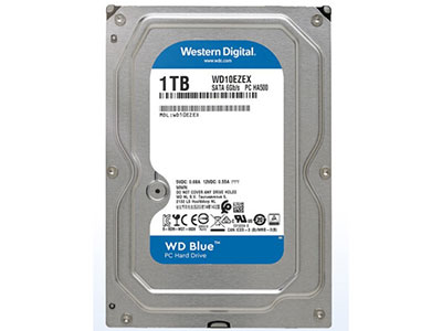 WD10EZEX 蓝盘 1TB
