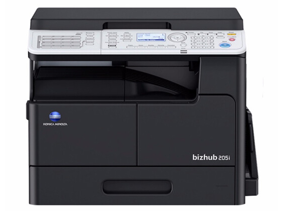 柯尼卡美能达 205i复印机a3黑白激光打印复印扫描多功能一体机 