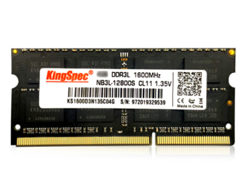 金胜维（KingSpec）笔记本DDR3L低电压内存 单条1.35V 兼容1333 1600MHz 【笔记本DDR3L 1600】8G 笔记本内存条