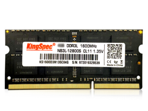 金胜维（KingSpec）笔记本DDR3L低电压内存 单条1.35V 兼容1333 1600MHz 【笔记本DDR3L 1333】2G 笔记本内存条
