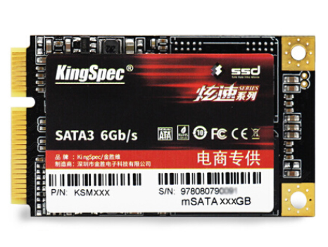 KingSpec/金胜维 mSATA固态硬盘X220/Y470/X230/T420/Y400用SSD 【60GB 120GB 240GB 480GB 1TB】 mSATA