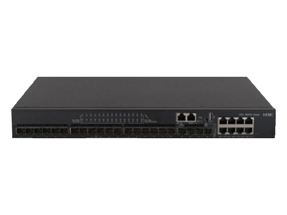 H3C LS-6520-30SG-SI 交換機 支持8個10/100/1000Base-T端口,22個1G/10GBase-X SFP Plus端口,交流供電