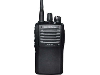 摩托罗拉系统EVX-261  VHF/UHF便携式DMR数字对讲机