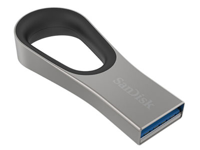 闪迪 CZ93酷循 银黑色 USB3.0高速 内附加密软件